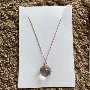 ✨ Crystal Ball Gold Chain Necklace.